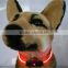 Pet Dog Safety Collar Changeable Flashing Light LED Pets Cat & Dog Collar Flash Sling Rope