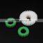 Hot sale colorful small straight tooth gear injection plastic modling type pom spur plastic pinion gear                        
                                                                Most Popular