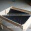 outdoor raised wooden vegetable garden box