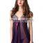 Lace Splicing Dress With G-String