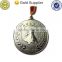 gold silver bronze ribbon metal zinc alloy medal