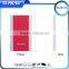 Facotry Direct Best Price Leather Fast Charge Power Bank 4000mah Mobile Battery