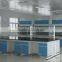 2015 chemical resistant lab table with reagent shelf