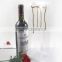clear pp plastic wine tote bag wine packaging bag with rope handle drawstring gift bag