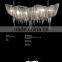 Modern chain chandelier