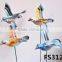 6 inch Seagull Decorative Bird Plastic Garden Stakes