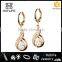 2016 Fashion 316 L Crystal Earrings in Hot Sale