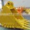 SF Hight Quality Excavator bucket with bucket side cutter and bucket teeth for sale in jiangsu