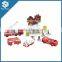 Easy to assemble 3D puzzle cartoon fire engine theme