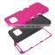 Factory cheap wholesale tuff hybrid silicone phone case for Galaxy S6 edge back rubber cover