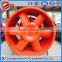 HVAC industrial low noise tangential vane ventilator axial fan blower