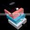 Fashion customized cardboard matte black gift jewelry box