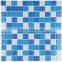 Mediterranean Style Washroom Wall Glass Mosaic