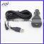 Car cigarette lighter plug to USB dc power cable