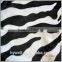 Zebra Printed Velboa Fabric Garment fabric                        
                                                Quality Choice