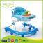 BW-28B easy folding beautiful baby walker seat pad cheap baby walker with 8 swivel wheels