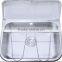 Stainless Steel Bucket Sink Mop Sink, Commercial Cleaner Sink for Public Sanitation