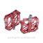 China Cheap Anodized Colors Aluminium Alloy Fixie Mountain Bike Pedals