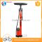 High pressure top quality Iron bicycle floor pump, foot pedal air pump