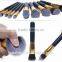 10 pieces private label makeup brush set