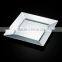silver and clear hard quality Disposable PS cutlery sets ,picnic set.square plate set