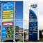 Petrol station aluminum pylon led sign board price sign
