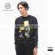 Cotton material blank printed sweatshirt hooded sweatshirt stock lots hoodies sweatshirt
