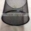 Popular used iron waste bin, metal litter bin, wire mesh garbage can