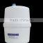 Under sink 5 stage water filter system with steel bracket /pressure meter and 3.2G plastic tank
