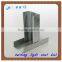 Metal galvanized track sizes