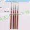 ANY Beauty Art Nails Design Rosewood Handle Sable Hair Nail Brush for Nail Art Drawing