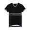 Black v-neck t-shirts