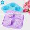 Silicone Rose Shaped Soap Mold