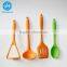 Colorful food silicone rubber kitchen utensils
