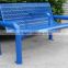 Powder coated iron garden park benches outdoor iron bench