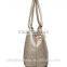 Western fashion pu leather hand bags 3pcs in one set wholesale clear handbags 