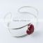 Simple Rough Ruby !! 925 Sterling Silver Bracelet, Silver Jewelry, Wholesale Silver Jewelry