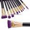 2016 15pcs facial cleansing shaving makeup cosmetic brush set make up wholesale