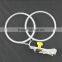 white 120mm ccfl angel eyes lights headlight lamps ccfl ring angel eyes for hyundai/bmw /toyota/ford