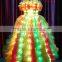 Sexy girls dress light up, Stage LED costumes ballroom, video led costume