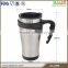 Best double wall promotional coffee mug with plastic handle