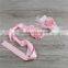 Baby Toddler Girl Headband Satin Flower Soft Elastic Headband Wholesale Fancy Design Little Girl Top Baby Headbands