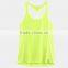 custom womens plain gym stringer tank top