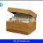 Brown Packing Timber Box For Storage Wholesale Wooden Boxes Custom