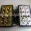 universal 12V&24V LED Driving fog head spot light white/yellow head lamp