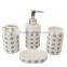 Fashional 4pcs Ceramic bath set