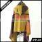 A197-2-B New Tartan Poncho Scarve Wrap With Hat