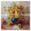 ROYI ART Daisies Flower Oil Painting for sell