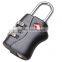 Digital combination luggage security TSA lock/3-dial combination luggage TSA padlock/3 digit combination travel bag TSA Lock