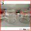 Kitchen & Bathroom Glassware Square Or Round Shape Clip Seal Glass Storage Jars